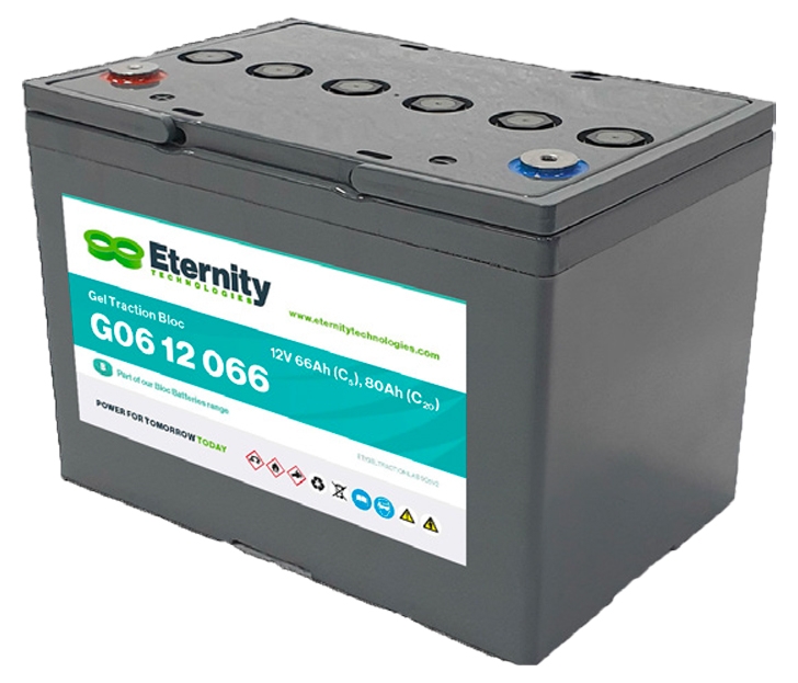 Eternity G06 12 066 - 12V 80Ah Blei-Gel Batterie